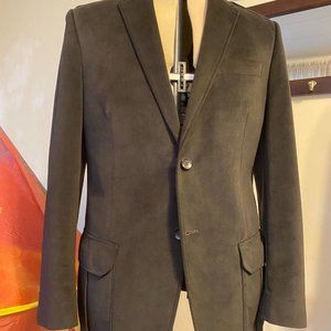 Murano Men's Velvet Blazer, Size L